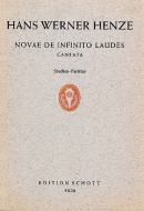Novae de infinito laudes 
