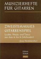 Zweistimmiges Gitarrenspiel 