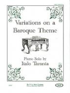 Variations On A Baroque Theme Piano Solo Early Intermediate 
