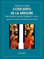 Concerto A Minor Ottavino (Piccolo) with Piano Reduction FVI#9 RV445 