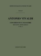 Concerto F Major Bassoon Strings Continuo RV485 Score Fviii#8 T109 