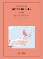 Occhi Di Fata Medium Voice and Piano (Italian) 