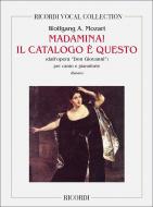 Madamina Il Catalogo e Questo from Don Giovanni Bass/Piano from Act 1 
