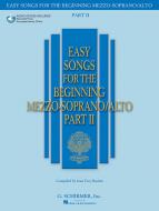 Easy Songs for The Beginning Mezzo-Soprano/Alto Part 2 