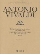 Canta In Prato Ride In Monte Motetto Critical Edition Score RV623 