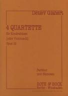 Vier Quartette op. 12 