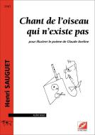 Chant de l'oiseau qui n'existe pas 