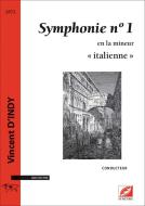 Symphonie en la mineur, "italienne" 
