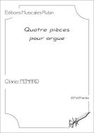 Quatre pièces pour orgue 