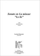 Sonate en la mineur. Le Lis 