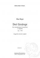 3i Gesänge op. 111B 