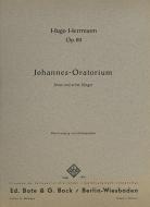 Johannes-Oratorium op. 80 