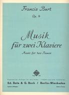 Musik für zwei Klaviere op. 4 