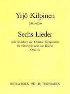 Sechs Lieder op. 59 