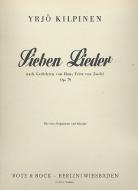 7 Lieder op. 79 