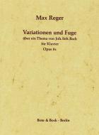Variationen und Fuge über ein Thema von J. S. Bach op. 81 