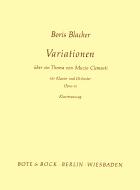 Variationen über ein Thema von Muzio Clementi op. 61 