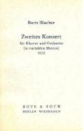 Zweites Konzert 