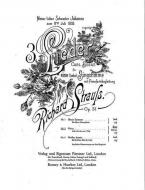 3 Lieder nach Gedichten von Carl Busse op. 31/2 