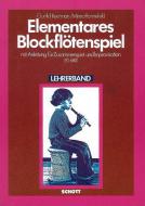Elementares Blockflötenspiel (Lehrerband) 