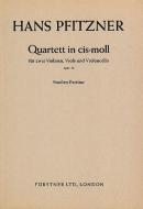Streichquartett cis-Moll op. 36 