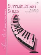 Supplementary Solos, Level 1 