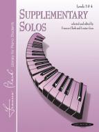 Supplementary Solos, Levels 3 & 4 