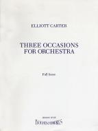 3 Occasions for Orchestra 