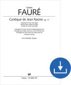 Cantique de Jean Racine op. 11 Download
