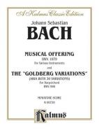 The Musical Offering and The "Goldberg Variations" Standard