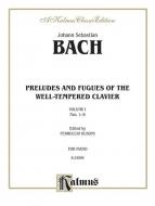 The Well-Tempered Clavier Book 1: Nos. 1-8 Standard