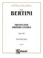 Twenty-five Primary Etudes, Op. 166 Standard