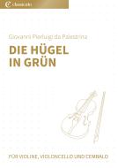 Die Hügel in Grün 