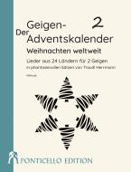 Der Geigen-Adventskalender für 2 Geigen Band 2 