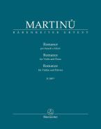 Romanze für Violine und Klavier H 186bis Standard