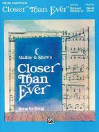 Closer Than Ever (Vocal Selections) 