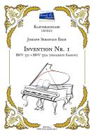 Invention Nr. 1, BWV 772 und BWV 772a 