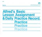 Lesson Assignment & Daily Practice Record 
