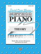 David Carr Glover Method for Piano: Theory, Level 1 