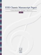 FJH Classic Manuscript Paper No. 3 