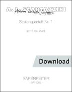 Streichquartett Nr. 1 