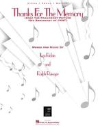 Thanks For The Memory 