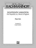 Eighteenth Variation 