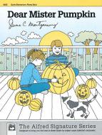 Dear Mr. Pumpkin 