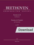 Sonate in E op. 109 Download