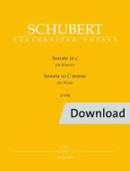 Sonate für Klavier c-Moll D 958 Download
