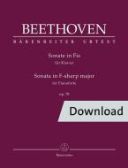 Sonate in Fis op. 78 Download