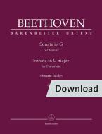 Sonate in G op. 79 - 'Sonate facile' Download