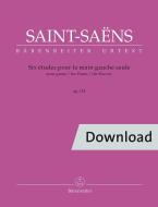 6 Études pour la main gauche seule op. 135 R 54 Download