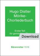 Mörike-Chorliederbuch Teil 1 op. 19 Download